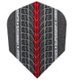 Harrows Supergrip Red Dart Flights