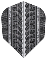 Harrows Supergrip Silver Dart Flights