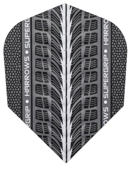 Harrows Supergrip Silver Dart Flights