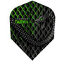 Taipan Green Standard Dart Flights By Harrows