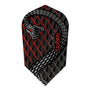 Taipan Red Slim Dart Flights By Harrows