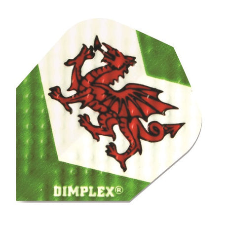 Harrows Dimplex Wales / Welsh Dragon Dart Flights