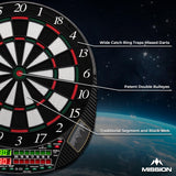 Mission G220 Electronic Dartboard - Professional Soft Tip - upto 16 players - 28 Games - inc 4 Sets of Darts - view 7