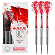 Harrows Rapide 90% Tungsten Steel Tip Darts - Style A - Ringed