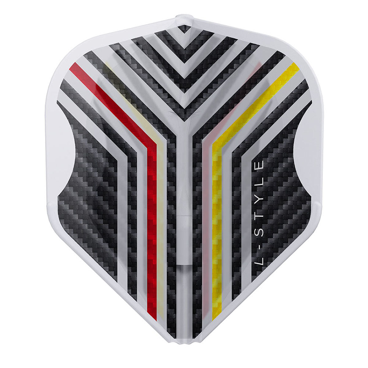 L-Style Arno Merk EZ Dart Flights Clear White L1 Standard