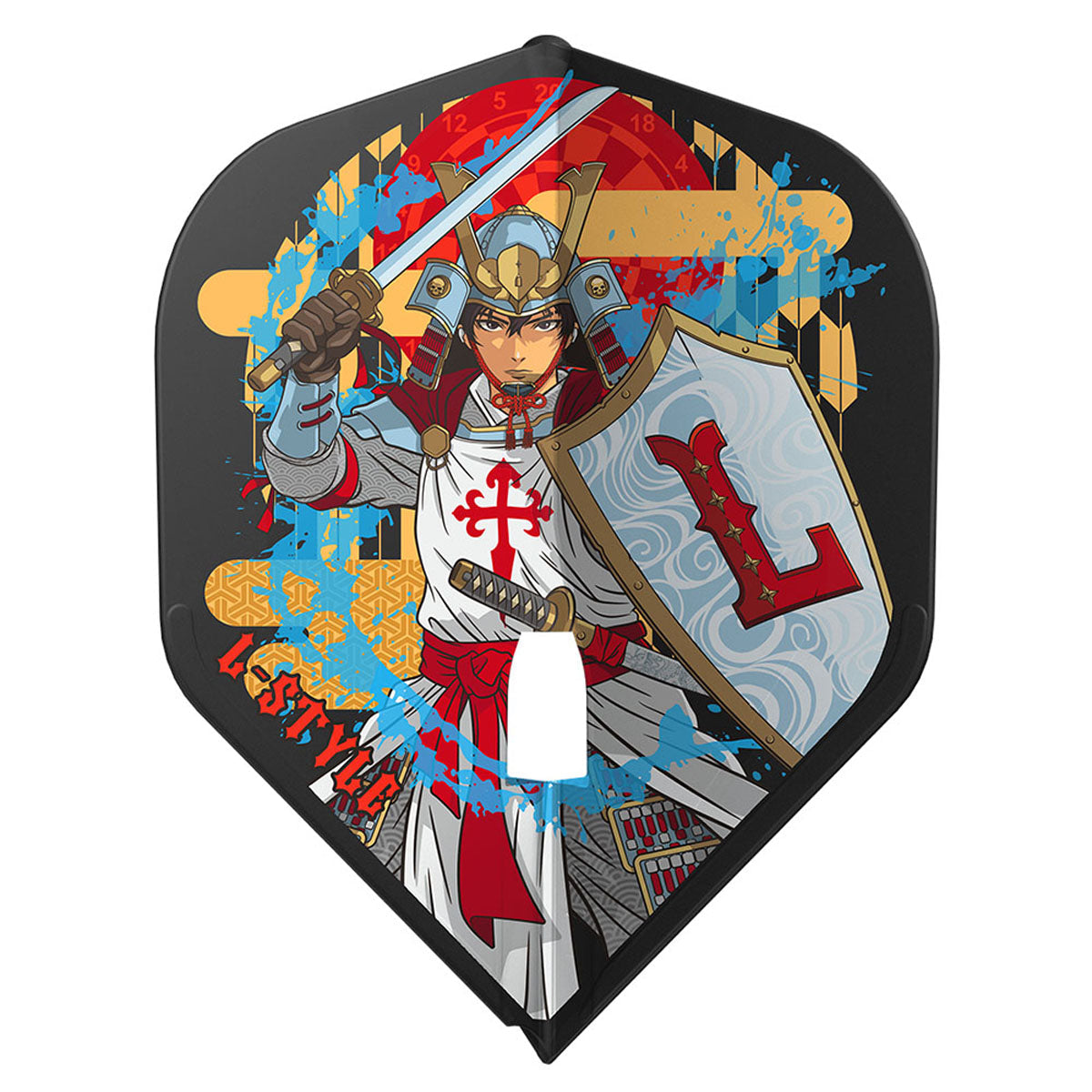 L-Style Robert Marijanovic V3 PRO Dart Flights Black L1 Standard