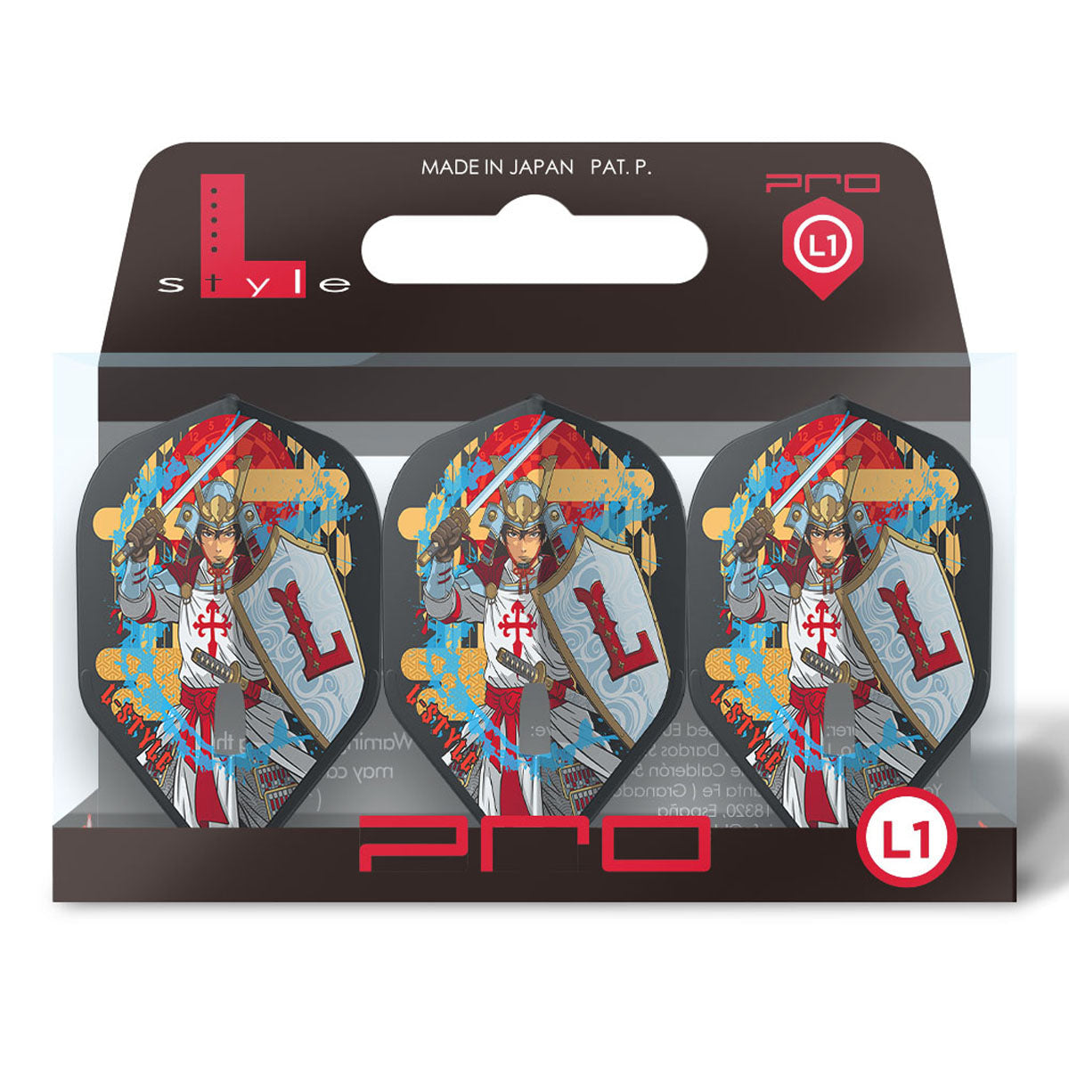 L-Style Robert Marijanovic V3 PRO Dart Flights Black L1 Standard