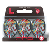 L-Style Robert Marijanovic V3 PRO Dart Flights Black L1 Standard