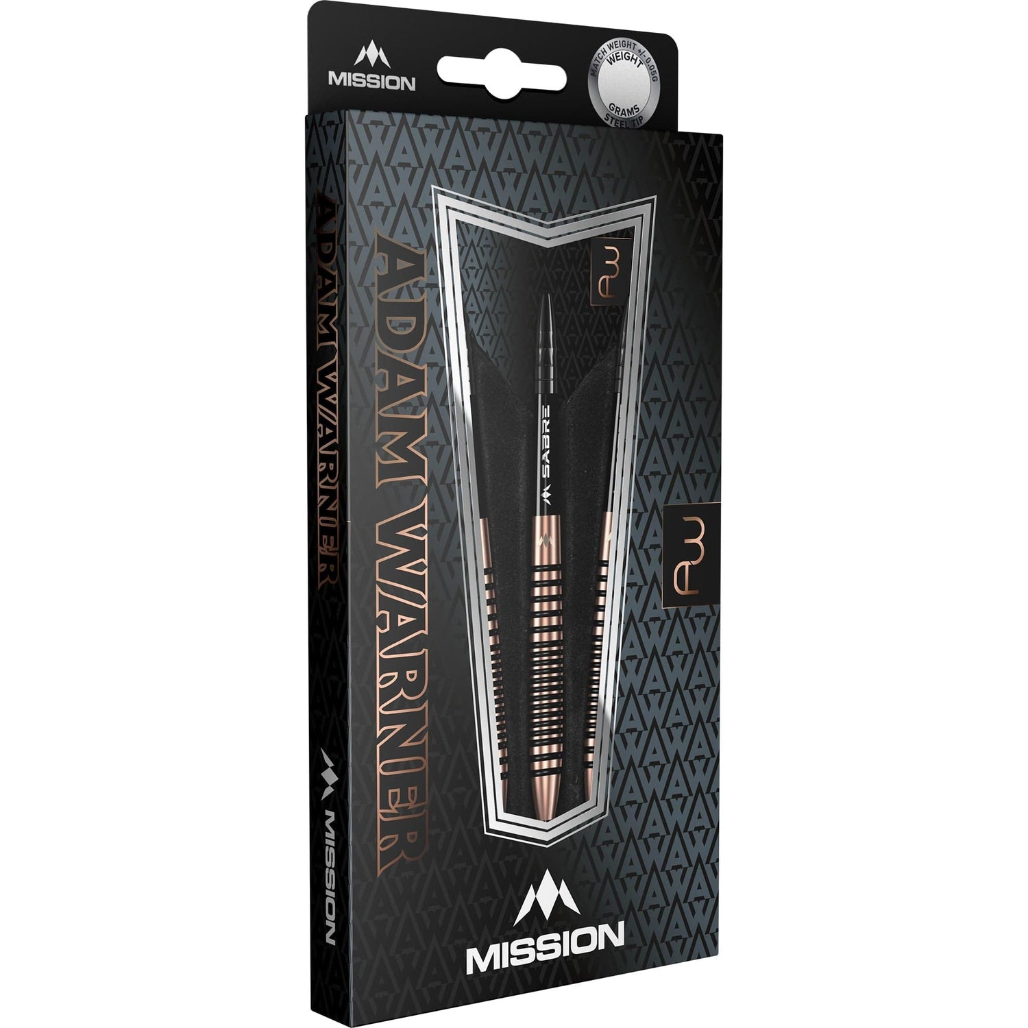 Mission Adam Warner Darts - Steel Tip - 90% - Bronze Titanium - view 6