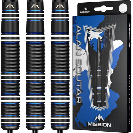 Mission Alan Soutar Darts - Steel Tip - 90% - Soots - Black Titanium - view 3