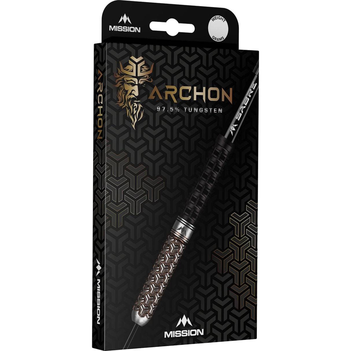 Mission Archon Darts - Steel Tip - 97.5% - Black & Bronze PVD - The Darts Shop