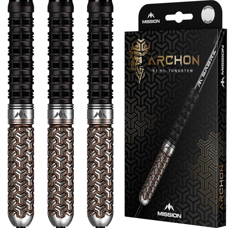 Mission Archon Darts - Steel Tip - 97.5% - Black & Bronze PVD - view 4