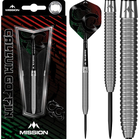 *Mission Callum Goffin Darts - Steel Tip - 90% - Micro Grip - view 5