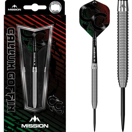 *Mission Callum Goffin Darts - Steel Tip - 90% - Micro Grip