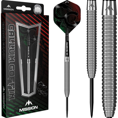 *Mission Callum Goffin Darts - Steel Tip - 90% - Micro Grip - view 2