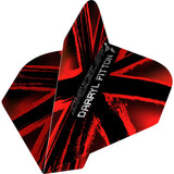 Mission Solo Dart Flights - 100 Micron - No6 - Shape - Darryl Fitton - The Dazzler - view 2