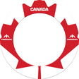 Mission Dartboard Surround - Canada Design - Large Maple Leaf