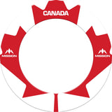 Mission Dartboard Surround - Canada Design - Large Maple Leaf