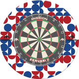 Mission Dartboard Surround - Nederland Design - White - Art Deco - view 3