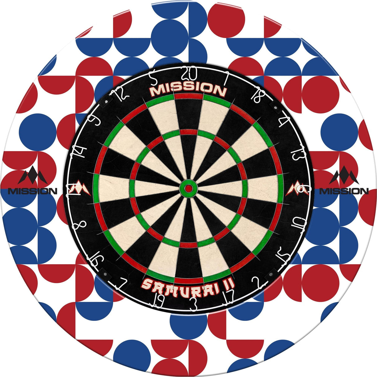 Mission Dartboard Surround - Nederland Design - White - Art Deco - view 4