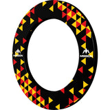 Mission Dartboard Surround - Deutschland Design - Black - Art Deco - view 2