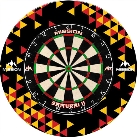 Mission Dartboard Surround - Deutschland Design - Black - Art Deco - view 4