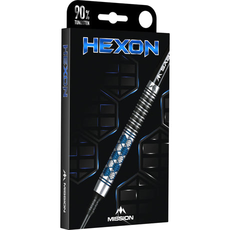 Mission Hexon Darts - Soft Tip - 90% - Blue PVD - view 4