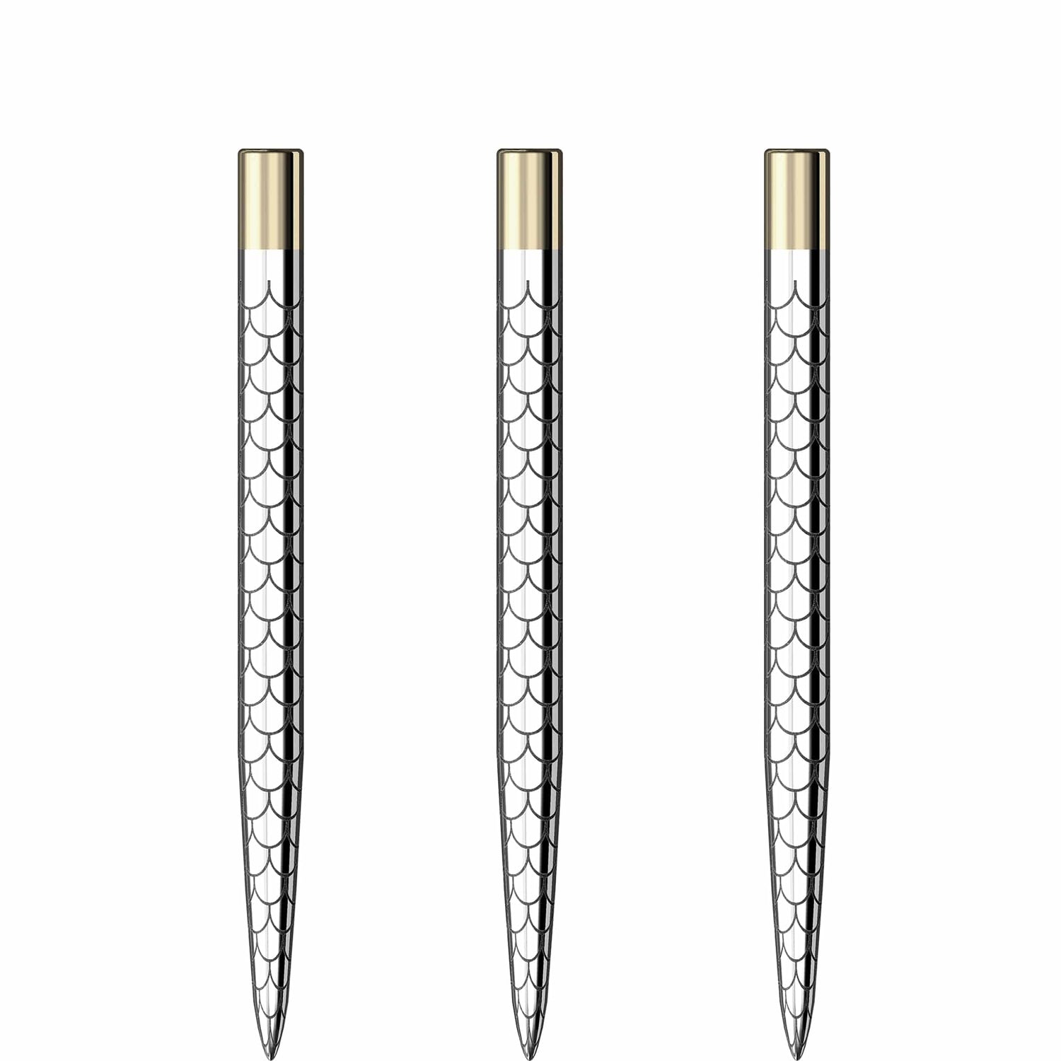 Mission Laser Plus - Steel Tip - Lasered Spare Points - Fan Mosaic - Silver - view 3