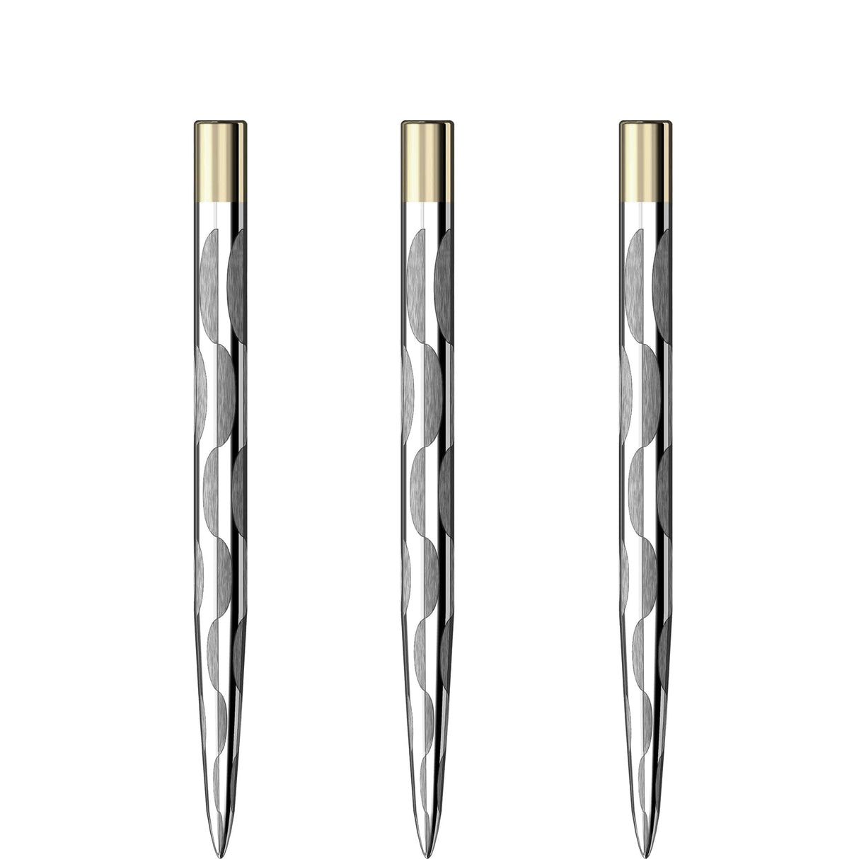 Mission Laser Plus - Steel Tip - Lasered Spare Points - Solid Arc - Silver - view 3