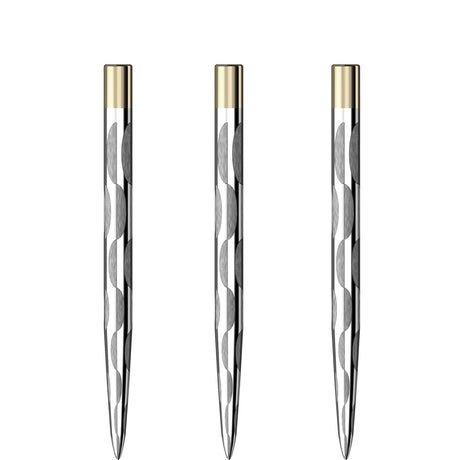 Mission Laser Plus - Steel Tip - Lasered Spare Points - Solid Arc - Silver - view 3