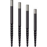 *Mission Lunar FS Dart Points - Spare Points - Rough Cut - Black