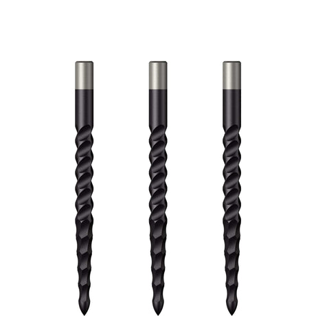 *Mission Lunar CS Dart Points - Spare Points - Rough Cut - Black - view 5