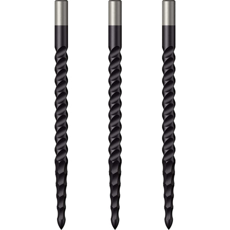 *Mission Lunar CS Dart Points - Spare Points - Rough Cut - Black - view 2