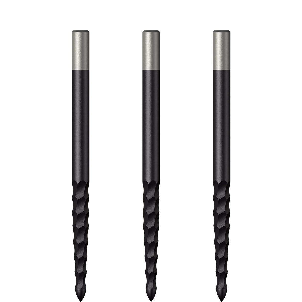 *Mission Lunar FS Dart Points - Spare Points - Rough Cut - Black - view 4