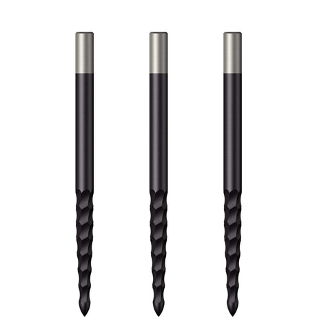 *Mission Lunar FS Dart Points - Spare Points - Rough Cut - Black - view 4
