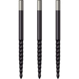 *Mission Lunar FS Dart Points - Spare Points - Rough Cut - Black - view 2