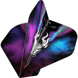 Mission Solo Dart Flights - 100 Micron - No2 - Std - Occult - view 2