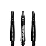 Mission Sabre Shafts - Polycarbonate Dart Stems - Black - Black Top - view 5