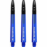 *Mission Sabre Shafts - Polycarbonate Dart Stems - Blue - Black Top - view 2