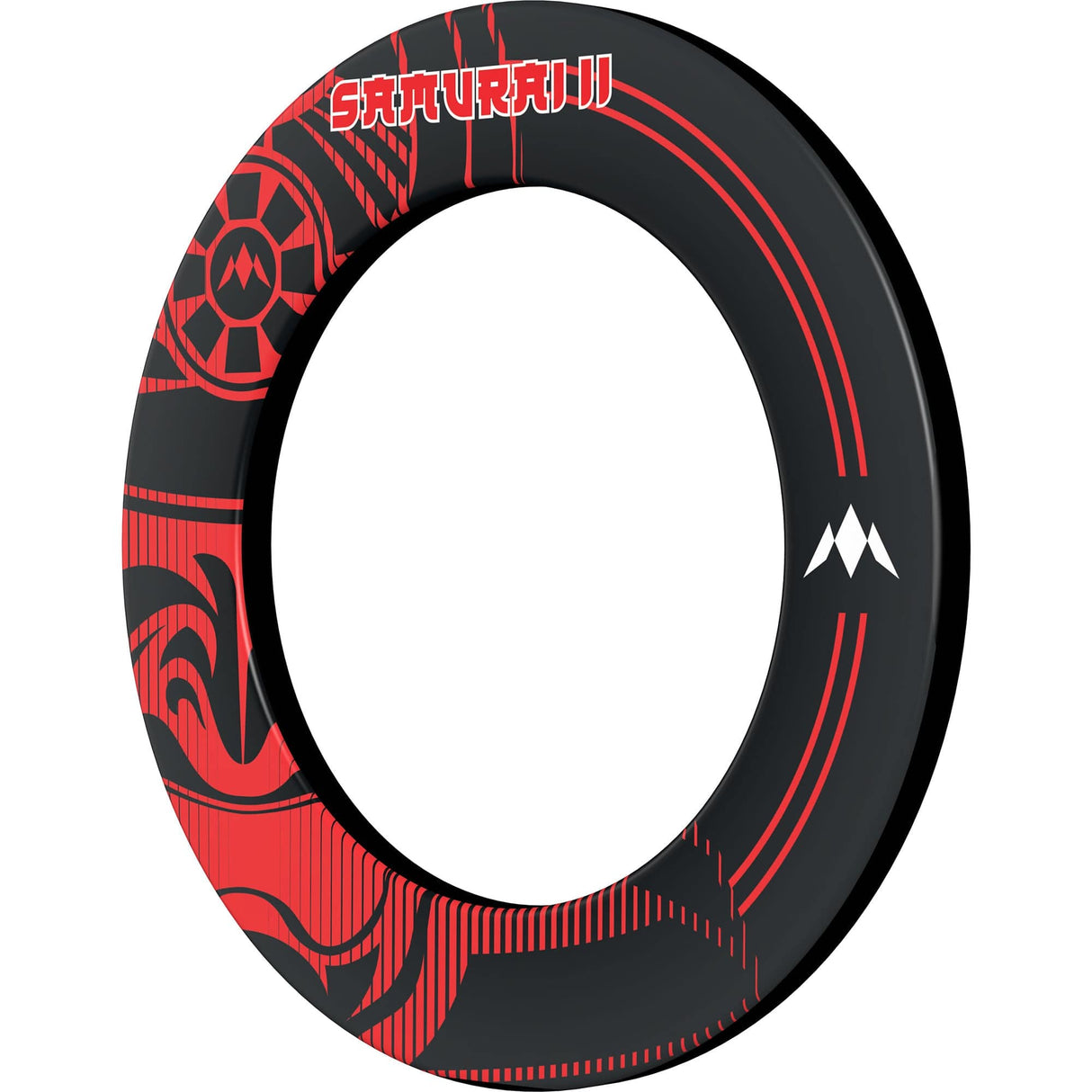 Mission Samurai II Professional Dartboard Surround - Red - view 2