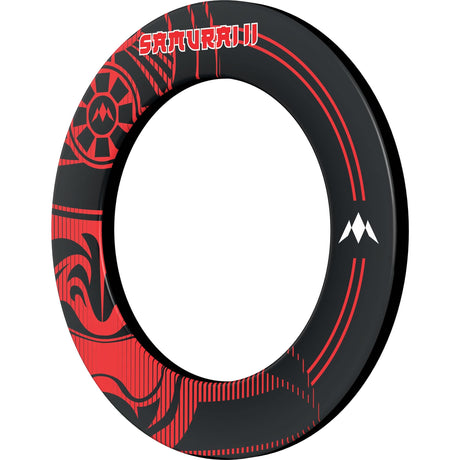 Mission Samurai II Professional Dartboard Surround - Red - view 2