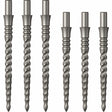 Mission Sniper Points - Steel Tip - Precision Spare Points - Lunar CS - Silver