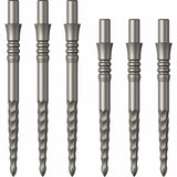 Mission Sniper Points - Steel Tip - Precision Spare Points - Lunar FS - Silver