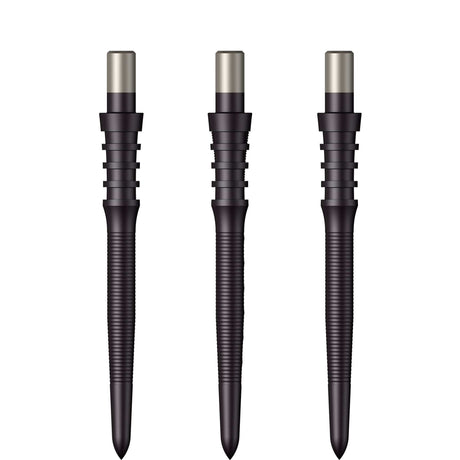 Mission Sniper Points - Steel Tip - Precision Spare Points - Micro Grip - Black - view 3