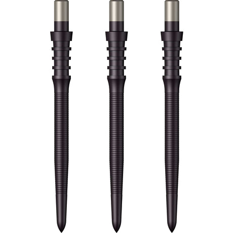 Mission Sniper Points - Steel Tip - Precision Spare Points - Micro Grip - Black - view 2