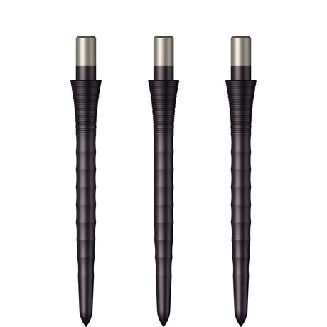 Mission Sniper Points - Steel Tip - Precision Spare Points - Ripple - Black - view 3