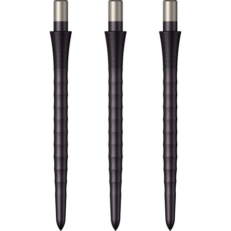 Mission Sniper Points - Steel Tip - Precision Spare Points - Ripple - Black - view 2