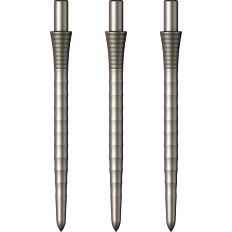 Mission Sniper Points - Steel Tip - Precision Spare Points - Ripple - Silver - view 2