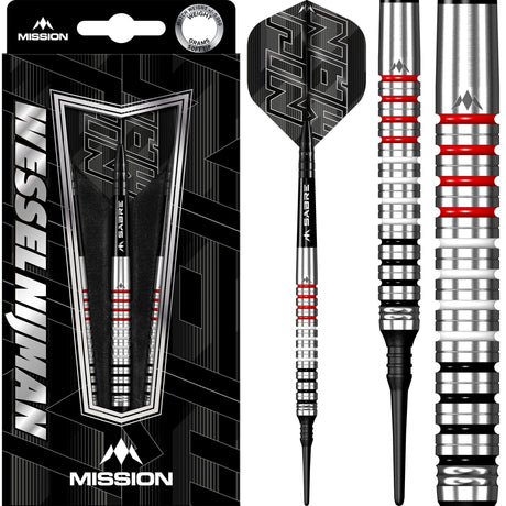 Mission Wessel Nijman Darts - Soft Tip - 95% - Natural - view 5