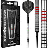 Mission Wessel Nijman Darts - Soft Tip - 95% - Natural - view 2